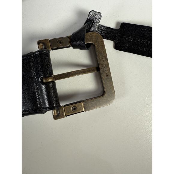 NWT Saint Laurent Paris Belt EU80/US30 $525 main image 5